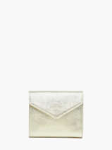 Porte-cartes Etincelle Irise Cuir Etrier Or etincelle irisee EETI113