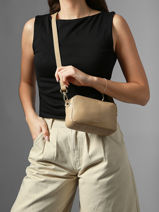 Sac Bandouli�re Tradition Cuir Etrier Beige tradition ETRA141S-vue-porte