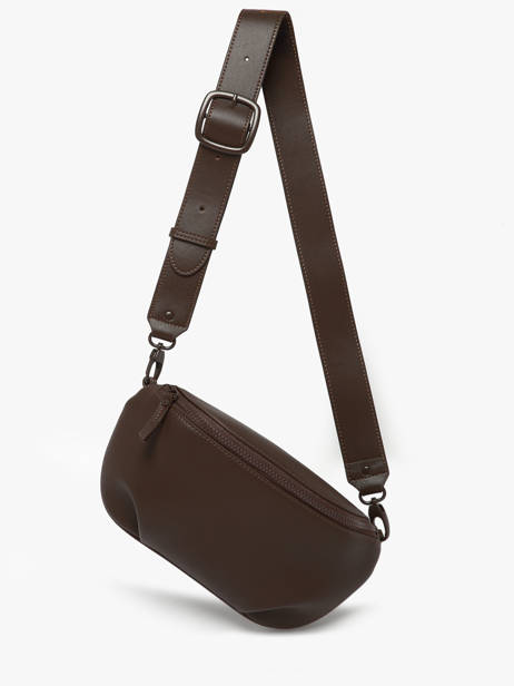 Sac Banane Oxer Cuir Etrier Marron oxer EOXE022M vue secondaire 1