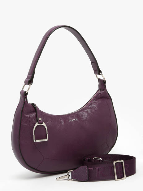 Sac Porté épaule M Altesse Cuir Etrier Violet altesse EALT017M vue secondaire 2