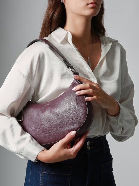 Sac Porté épaule M Altesse Cuir Etrier Violet altesse EALT017M vue secondaire 1